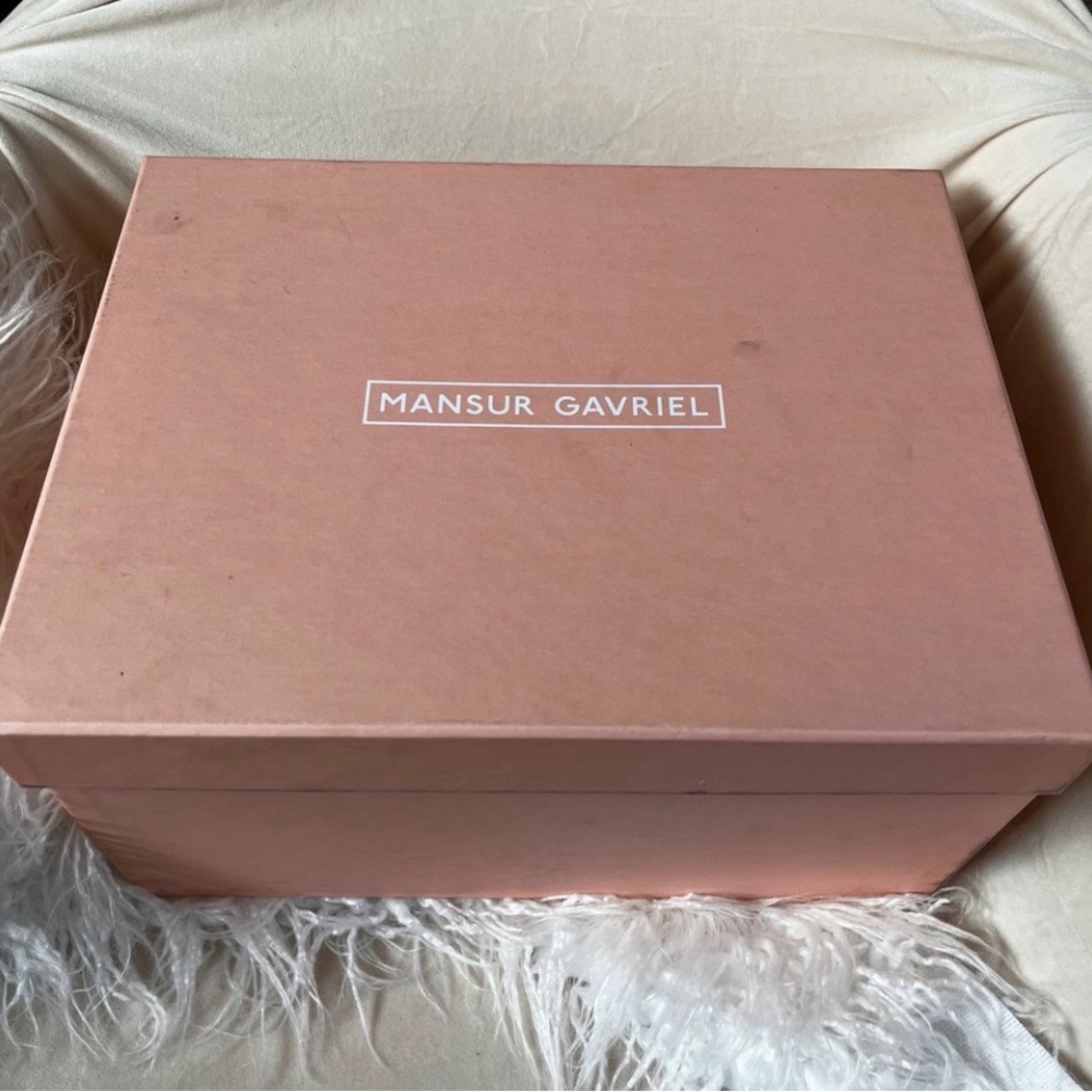 Mansur Gavriel Blush Storage Box